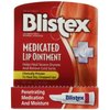 Blistex Medicated Lip Ointment, Lip Protectant, 0.21 oz, 3 boxes of 2 tubes (Total of 6 tubes)