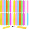 Krgiqn 30 Pack Travel Toothbrush Case Holder,Portable Toothbrush Storage Tubes,Plastic Toothbrushes Case Cover Protector for Home,Outdoor,Daily,Travel Use…