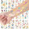 For Mermaid Party Favors - 90+ Style Mermaid Temporary Tattoos for Kids - Perfect for Mermaid Birthday Decorations,Supplies,Gifts Goodie Bag Fillers, 8 Sheets