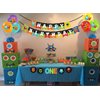 Kreatwow Monster Happy Birthday Banner Monster Bash Party Supplies