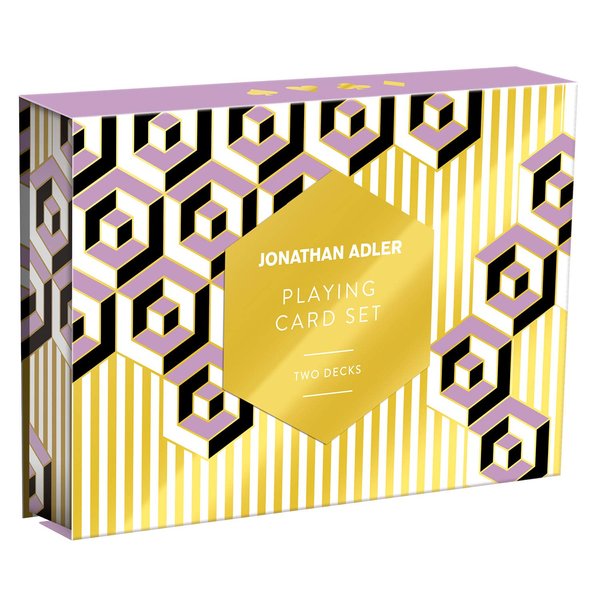 Galison Jonathan Adler Versailles Playing Cards, Multicolor