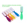 6 Pcs Handle Grip Nail Brush, Nail Cleaning Brushes for Toes and Fingernail