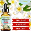 Botanical Beauty MONOI OIL Original - Tiare flowers in Coconut Oil 100% Natural 2 Fl.oz - 60 ml Pure for FACE, SKIN, BODY, HAIR, NAILS