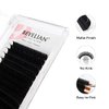 BEYELIAN Eyelash Extensions, Individual Lashes, 0.20mm D Curl 7-15mm Super Matte Classic Lash Extensions, Ellipse Flat Eyelash Extension, Mixed Tray for Professional Salon Use