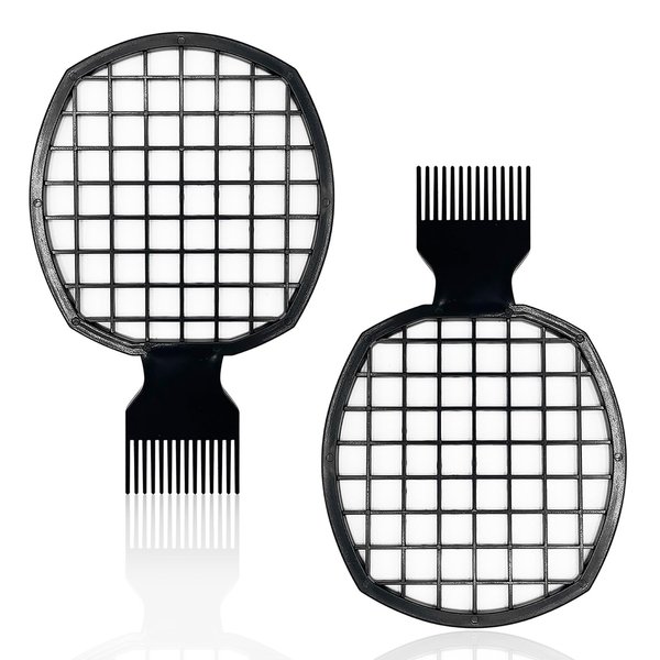 2Pcs Upgraded Twist Combs Hair Sponge Brush Twist Comb, Superior to Hair Sponge for Curls in Men and Women.