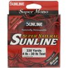 Sunline Super Natural Monofilament Fishing Line (Natural Clear, 4-Pounds/330-Yards)