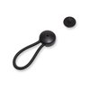 Stayput Fasteners 6 5/8" Standard Size Black Bungee Shock Cord & Fastener for Boat Canvas (4 Pack) - Length is 6 5/8" End to End