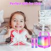 EAIHW Karaoke Machine for Kids Adults Portable Bluetooth 5.3 Speaker with 2 Wireless Microphones, Five LED Disco Lights Modes, Five Funny Sound Modes, for Girls Boys Family Home Party