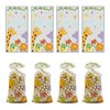 CSTYWC 50Pieces Jungle Animal Party Favors Bags Safari Animal Plastic Goody Treat Bags Safari Jungle Cellophane Gift Bags for Jungle Themed Party Supplies