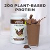 Vega Protein & Greens Tub Powder Vanilla 18.6 Ounce - Plant Based Protein Powder, Gluten Free, Non Dairy, Vegan, Non Soy, Non GMO