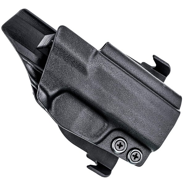 Rounded by Concealment Express OWB Paddle KYDEX Holster fits Glock G43/43X | Right | Black