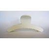 Generic Long matte creme white hair claw clip for long hair