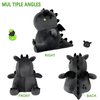 Ditucu Cute Dragon Plush Stuffed Animals Plushies Toys Super Soft Dolls Birthday Gifts for Kids Girls Boys Black 12 inch