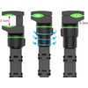 Rotato Grip Cell Phone Holder,Rotato Grip Phone Holder,Multi-Function Universal Adjustable Auto,Mirror Mount Phone Holder,360° Car Rearview Mirror Phone Holder for Car Mount Phone (2)