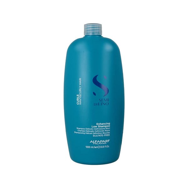 Alfaparf Milano Semi Di Lino Curls Enhancing Sulfate Free Shampoo for Wavy and Curly Hair - Hydrates and Nourishes - Reduces Frizz - Protects Against Humidity - Vegan-Friendly Formula - 33.8 fl. oz.