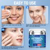 Retinol Cream for Face - Facial Moisturizer with Collagen and Hyaluronic Acid, Anti-Wrinkle Reduce Fine Lines Vitamin C+E Natural-Ingredient Day Night Anti-Aging For Women Men