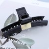 Vacaonio Black Plastic Hair Claw Clip Medium Hair Claw Clips Clamp Thick Curly Hair Non Slip Hair Claws Thick Curly Hair Claw Decorative Hair Accessories for Women and Girls Headdress