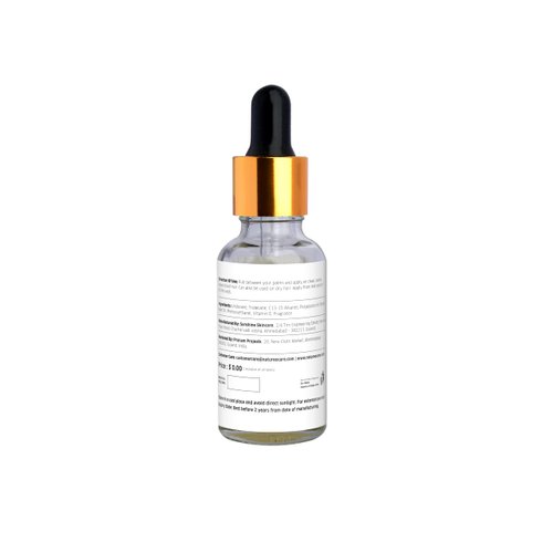 NATURE-O-CARE Hair Serum for Hydration and Nutrition to Dry, Dull Hair - Protects, Replenishes, and Enhances Shine, 30 ml