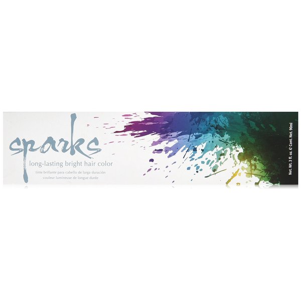 Sparks Long Lasting Bright Hair Color, Crystal Clear, 3 Ounce