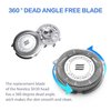 SH30 Replacement Heads for Philips Norelco Shaver,SH30 Heads Compatible with Series 3000,2000,1000,S738 with Durable Sharp Blade, Electric Razor Shaving Heads Blades Back-Up Rotary Heads Accessories