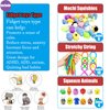 Leeche Premium Pop Party Favors Toys for kids,107PCS Prize Box Toys for All Ages kids,Birthday Party, School Classroom Rewards, Carnival Prizes, Pinata Fillers, Treasure Chest, Goody Bag Fillers