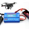 B6 Lipo Battery Balance Charger 80W 6A Discharger for NiMH/NiCd (1-15S) LiPo/Li-ion/Life Battery (1-6S) RC Hobby Batteries Balance Charger with AC Power Supply