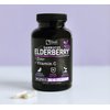 Zeal Naturals Max Strength Elderberry Capsules + Zinc + Vitamin C | 500mg for Immune System Support with Black Sambucus Elderberry | 100 Count | 3-in-1 Immune Support for Adults