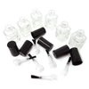 Honbay 6PCS 5ml Empty Nail Polish Glass Bottles with Brush Cap