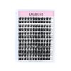 Cluster Lashes 14-18mm 144pcs Individual Lashes Volume Eyelash Clusters Mixed Tray DIY Lash Extension Fluffy Cluster Eyelash Extensions Kit Soft Lash Clusters (01-0.07D, 14-18mm)