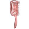 Curved Vented Detangling Hair Brushes, Wet Dry Detangler Hair Brushes, Fast Drying Styling Massage Hairbrush for Women, Men or Kids,WARM EF Detangling Brush for Long,Thick,Tangled Hair (pink)