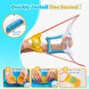 hahaland Reusable Water Balloons with Launcher-20 PCS Refillable Water Ball Quick Fill for Summer Beach Toys Outdoor Activities Pool Toy for Boys Girl Age 3 4 5 6 7 8+ for Party Yard Water Fight Game