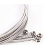 Jiayouy Strings Stainless Steel 4 String Bass Strings with Small Ball Ends 4 Strings/Set String Gauges: 046-100