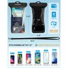 KOSENEC Waterproof Phone Case with Lanyard, Universal Waterproof Phone Pouch Floating[2 Pack], 2024 Phone Water Protector Pouch for Vacation Beach Pool Kayak Cruise Travel Essentials Accessories