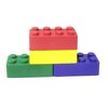 Curious Minds Busy Bags 4 Building Brick Block Stress Balls Small Novelty Toy - Party Favors