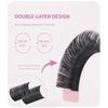 Eyelash Extension 0.07 C Curl 15mm 12 Rows Easy Fan Volume Lashes 2D-10D Volume Lash Extensions Self Fanning Lashes Extension Professional For Salon By MASSCAKU(15mm 14-15-16)
