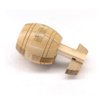 Handmade Powder Barrel Interlocking Wooden puzzle Brain Teaser Puzzles Lock Logic Puzzle Intellectual Removing Assembling Toy for Kids and Adults SHUYUE