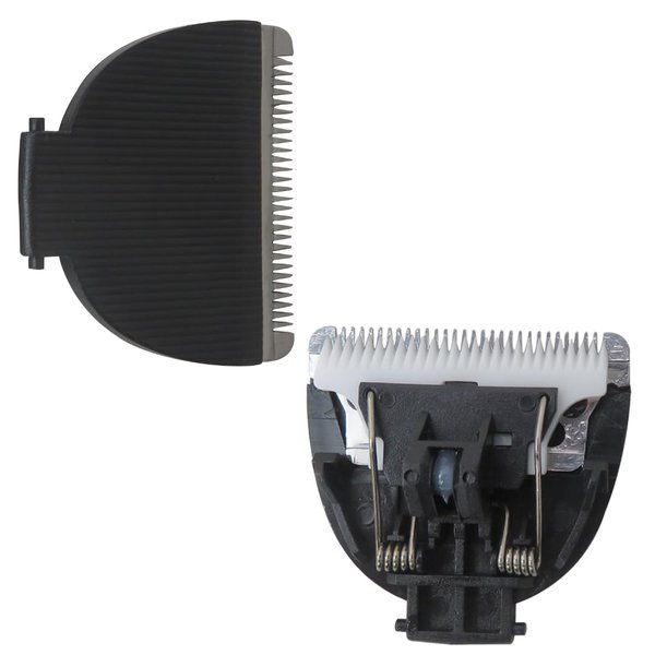 Black 2x Replacement Blades, Men's Shaver Trimmer Clipper Blades by YTXXDEUS for Meridian Grooming Trimmer