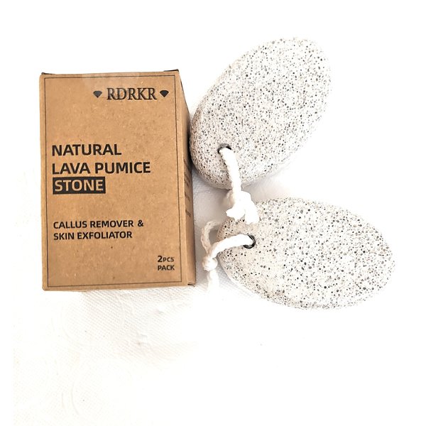 Natural Pumice Stone for Feet Pedicure Skin Callus Remover Foot Scrub Exfoliator
