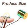 HUANGENG Fly Tying Flat Peacocks Tinsel Spool Flat Metallic Fly Tying Tinsel Saltwater Flashing Fly Tying Materials Easy to Use
