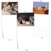 The Best Card Company - 20 Adorable Cat Greeting Cards (4 x 5.12 Inch) - Blank Assortment (10 Designs, 2 Each) - Litters Letters AM7058OCB-B2x10