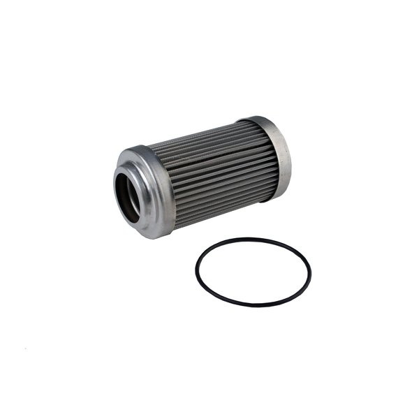 Aeromotive 12635 Replacement Filter Element, 40-Micron Stainless Mesh, Fits All 2" OD Filter Housings