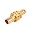 Metal Garden Hose Repair Connector with Stainless Steel Clamp, Female and Male Hose Connector,Repair Mender Hose Connector 3pairs