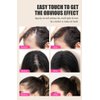 VELO Hairline Powder: Instantly Conceals Thinning Hair, Root Touch-Up for Gray Coverage, Stain-Proof Hair Fibers for Women & Men (DARK BROWN)