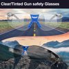 Yewltvep Shooting range ear protection including shooting ear protection earmuffs, gun safety glasses, earplugs, storage case