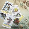 Black Tarot Deck 78 Tarot Cards for Beginners | Tarot Cards with Guide Book Divination Tools, African Spirituality, Unique Tarot Deck, Spiritual Gift