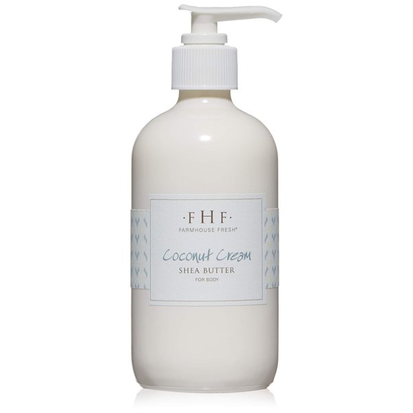 FarmHouse Fresh Coconut Cream Shea Butter for Body, Coconut Cream, 8 Fl Oz