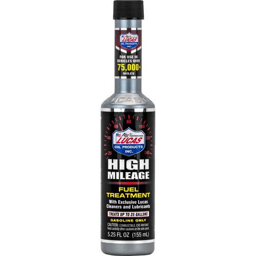 LUCAS OIL High Mileage Fuel Treatment 5.25 Ounce