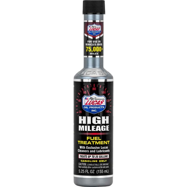 LUCAS OIL High Mileage Fuel Treatment 5.25 Ounce