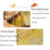 OUKEYI 31inch Giant 3D Soft Fish Cushion Pillow Carp Plush Pillow Stuffed Toy Throw Pillow for Home Decoration Gift Kids Pillow Stuffed Animal Toy