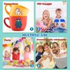 Partywind 380 Styles (30 Sheets) Luminous Tattoos for Kids, Mixed Styles Temporary Tattoos Stickers with Mermaid/Dinosaur/Space/Pirate for Boys and Girls, Glow Party Supplies Gifts